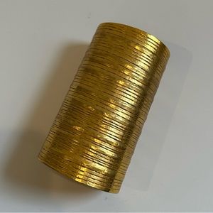 VINTAGE GOLD CUFF BRACELET